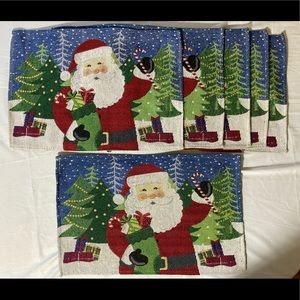Christmas Placemats  18 X 12   NWOT Price Firm